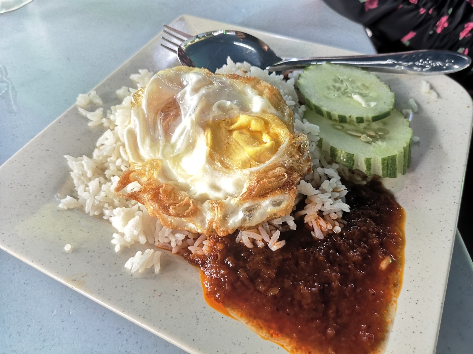 Nasi Lemak Biasa